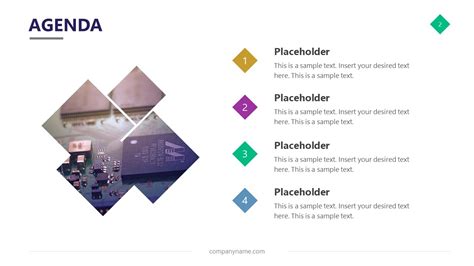 The free 4 level pyramid concept powerpoint template is a minimalist pyramid design with gradient segments. Free Modern Technology PowerPoint Template - SlideModel