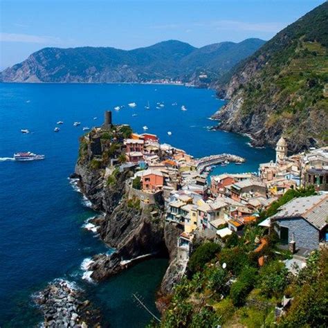 On The Edge Of Vernazza Italy Places To Visit Places Around The