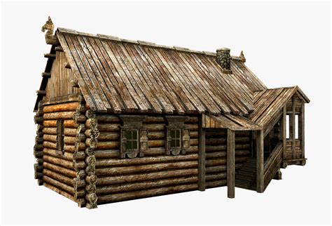 Wooden Village House 3d Model Cgtrader