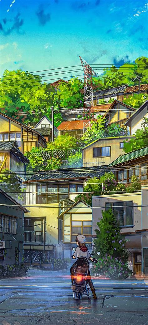 Village Wallpaper Anime Scenery Scenery Wallpaper Pretty Landscapes