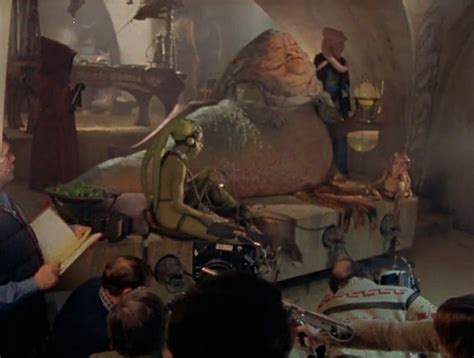 Behind The Scenes Return Of The Jedi Star Wars Pictures Star Wars Jabba S Palace