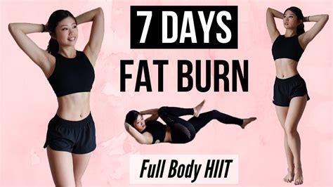 burn fat in 7 days 10 min full body hiit workout program results in 1 week emi youtube