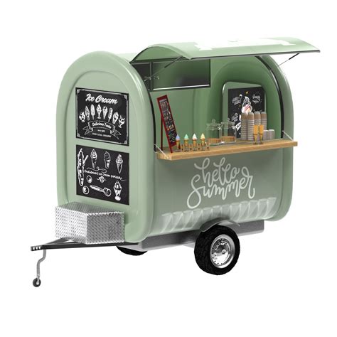 With over 350 flavors in rotation your every visit will be a new flavor adventure! 3D Food truck Ice cream | CGTrader