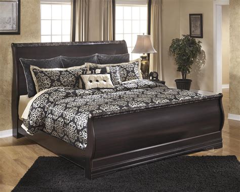 Shop bedroom sets from nebraska furniture mart. Ashley Esmarelda B179 King Size Sleigh Bedroom Set 6pcs in ...