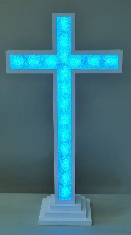 Backlit Outdoor Cross