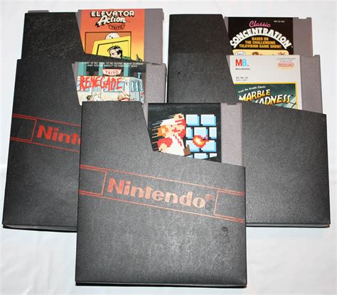 Vintage Nintendo Classic Nes Games Lot Of 5 1980s