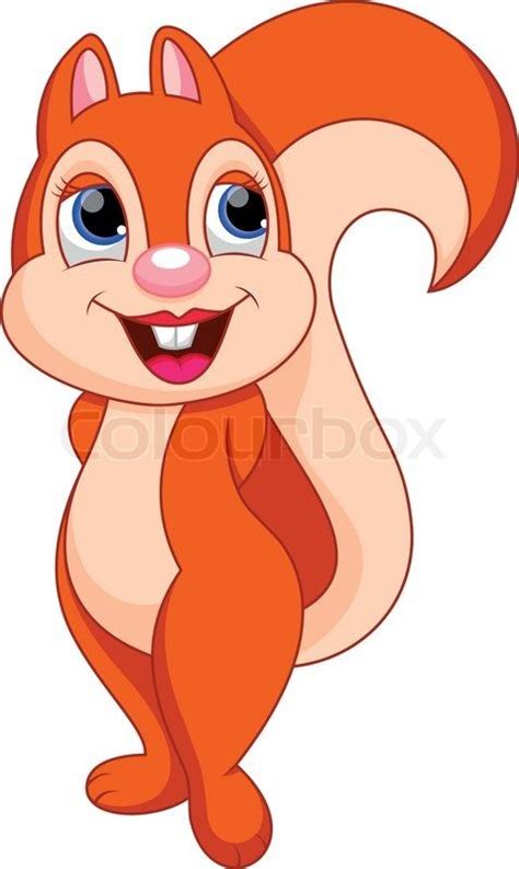 Stock Vector Of Funny Squirrel Cartoon Sincap