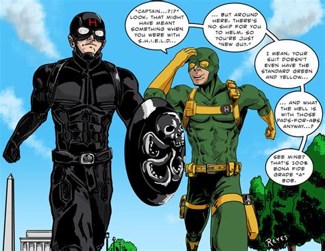 Captain Hydra Meets Bob Agent Of Hydra By Fukujinzuke On Deviantart