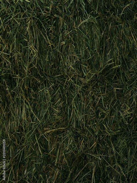 Vertically Bales Of Cereal Straw And Hay Dark Background Agricultural