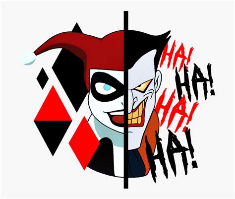 Harley Quinn And Joker Animated Series Free Transparent Clipart