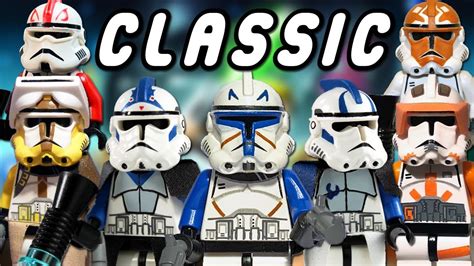 Classic Style Custom Lego Clone Troopers Youtube