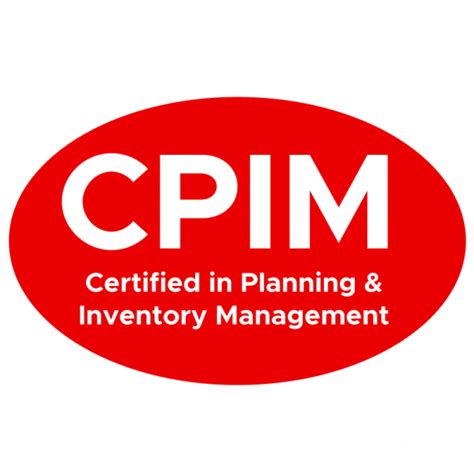 Apics Certified In Planning And Inventory Management Cpim 2 Self