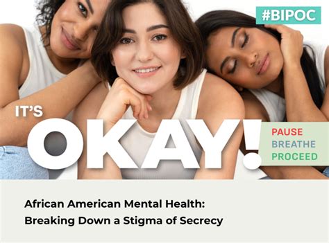 African American Mental Health Breaking Down A Stigma Of Secrecy With