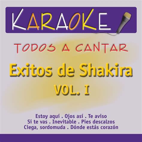 Todos a Cantar Karaoke Éxitos de Shakira Vol 1 Karaoke Version