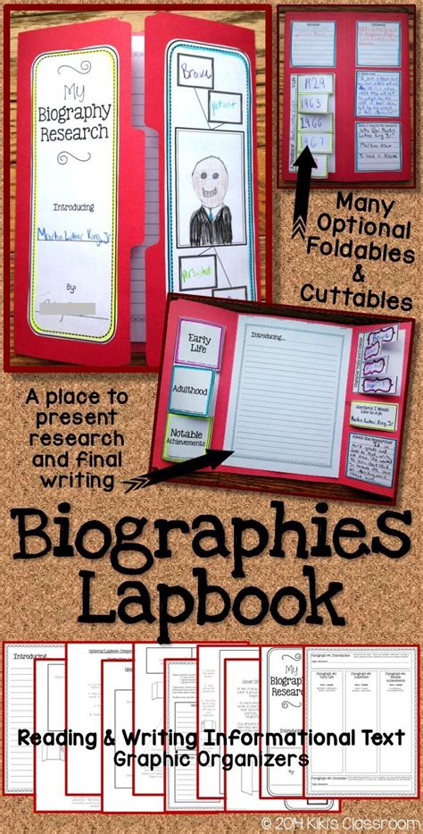 Biography Report Informational Writing Black History Month Biography