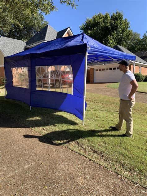 10x20 Waterproof Pop Up Canopy Tent With Sides Preorder The