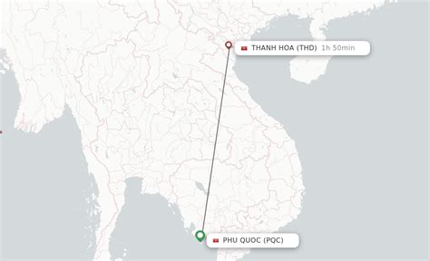 Direct Non Stop Flights From Phu Quoc To Thanh Hoa Schedules