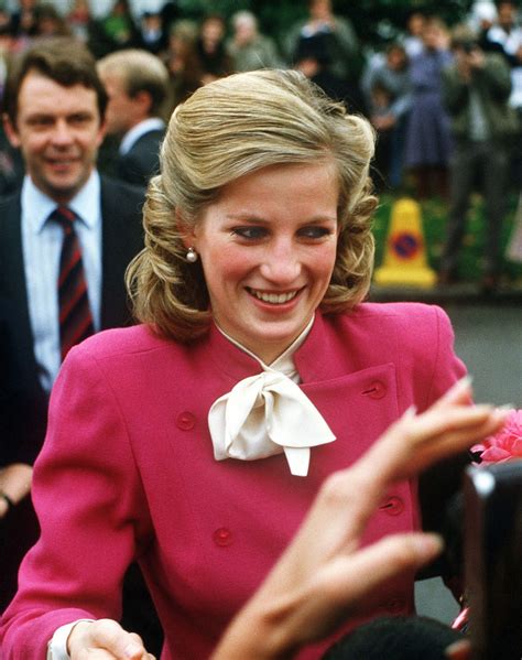 Rare Photos of Princess Diana With Long Hair