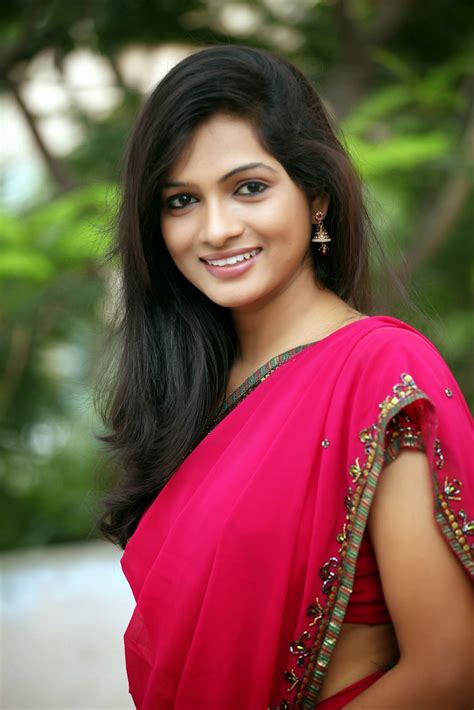Tv Anchor Pallavi Gorgeous In Pink Saree Stylish Designer Sareeslehengas