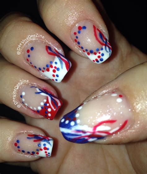 patriotic nails team usa nail art olympic nails winter olympics gel nail art nail polish