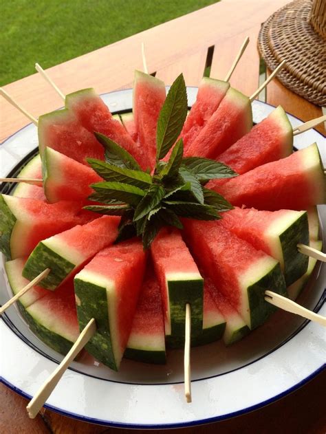 Watermelon Platter Inspiration Photo Fruit Platters Dips Salads