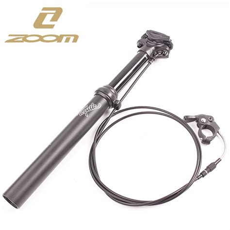 Zoom Dropper Seatpost External Routing Height Adjustable 100mm Travel