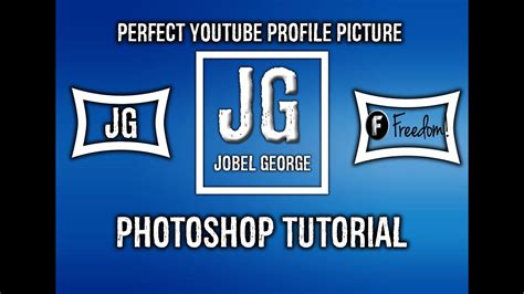 How To Make A Perfect Youtube Profile Picture Youtube