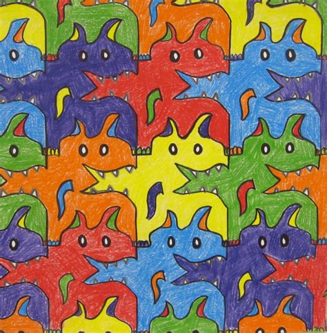 Artimus Prime 5th Mc Escher And Tessellations
