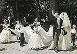 5 juillet 1957 : mariage du prince Henri d'Orléans et de la duchesse ...