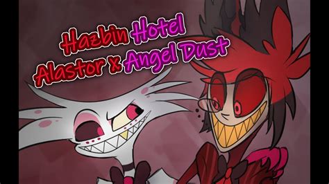 Alastor X Angel Dust Hazbin Hotel Speedpaint Youtube