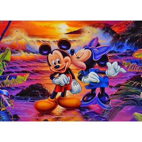 Diamond Painting 5d Full Round Drill Mickey Mouse