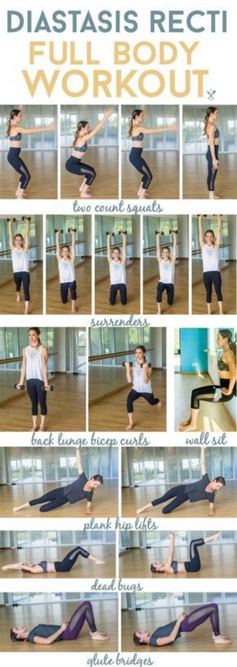 This Diastasis Recti Friendly Workout Is A Great Full Body Workout For