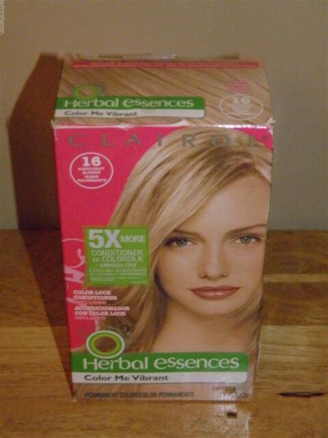 Clairol Herbal Essences Color Me Vibrant Hair Color Knockout Light Blonde Ebay