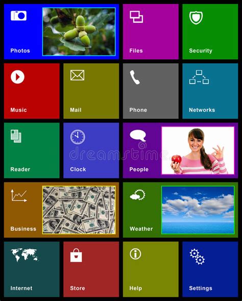 Windows Settings Icons Stock Illustrations 49 Windows Settings Icons