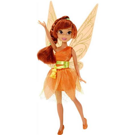 Disney Fairies 9 Classic Fashion Doll Fawn With Neverbeast Charm