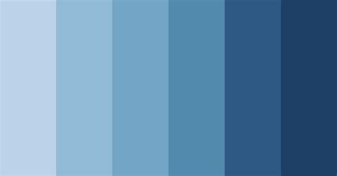 Light To Dark Blue Color Scheme Blue
