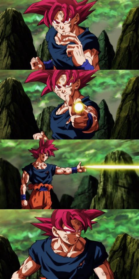 Goku Ssg With That Finger Ki Blasts Dragon Ball Super Manga Dragon