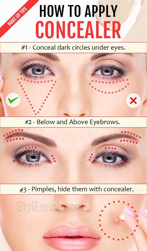 How To Apply Concealer Important Make Up Tips Just For You