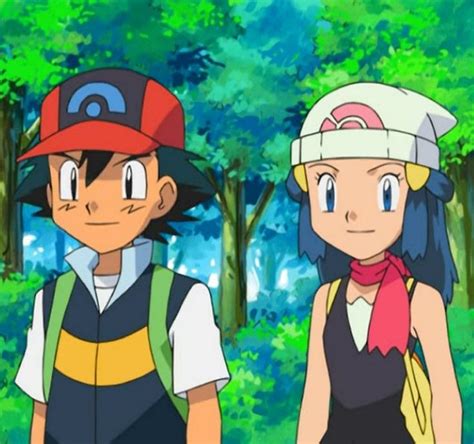 Ash And Dawn Pokémon Diamond And Pearl Ash And Dawn Pokemon Movies