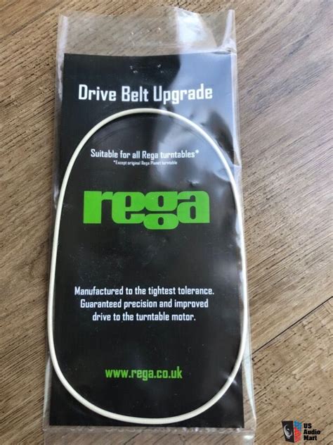 Rega Turntable White Reference Drive Belt Upgrade Genuine Oem New