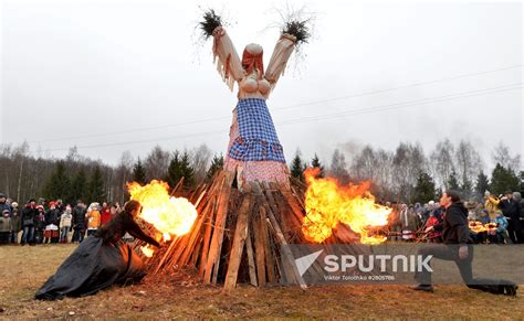 Maslenitsa Festival Celebrated In Belarus Sputnik Mediabank