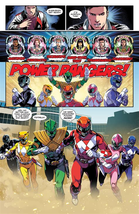mighty morphin power rangers issue 0 read mighty morphin power rangers issue 0 comic online in