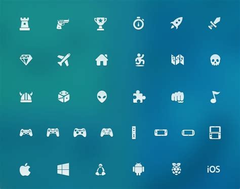 Free Video Game Icons Pack Psd Titanui