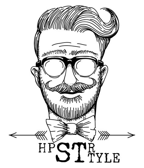 Hipster Subculture Hand Drawn Style By Devaleta Redbubble