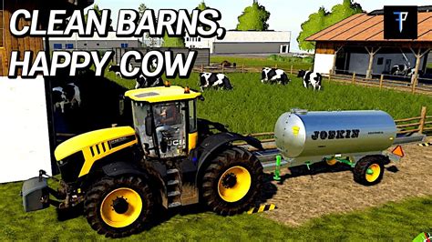 Farming Simulator 19 Clean Barns Happy Cows Timelapse 12 Youtube