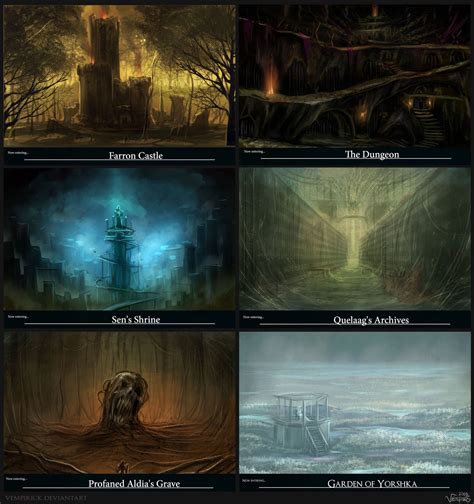 Concept Locations By Vempirick Dark Souls Lore Dark Souls Locations