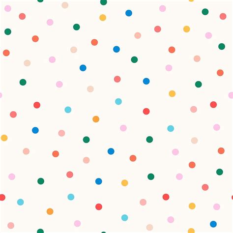 Cute Polka Dot Background Colorful Free Photo Rawpixel