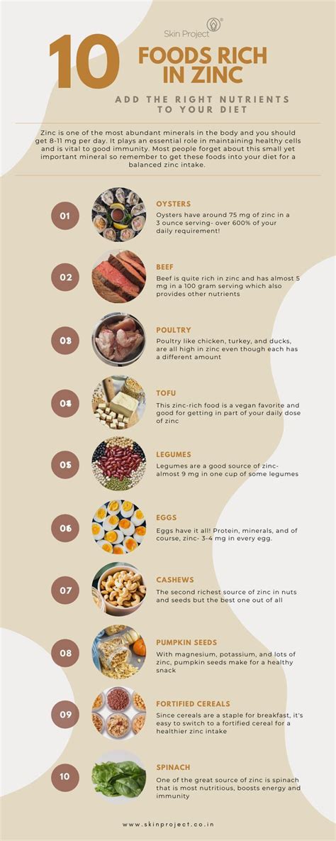 Zinc Rich Foods Infographics Zinc Rich Foods Zinc Benefits What Foods Have Zinc