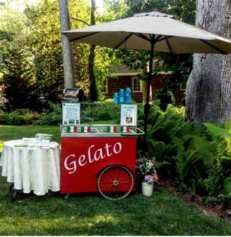 Rent Our Gelato Cart For Your Guests We Bring Everything You Need To