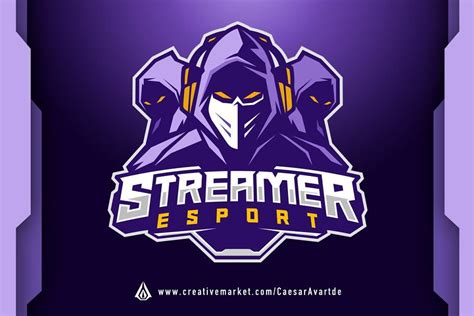 Streamers Logo Premium Vector Streamer Esport Mascot Logo Design